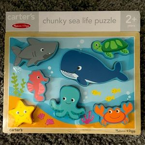 Melissa & Doug chunky sea life puzzle